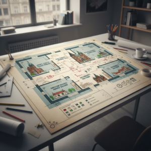 Zaplanuj zwiedzanie Krakowa jak architekt projektuje dom